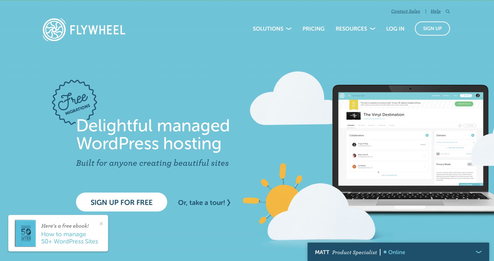 flywheel home page