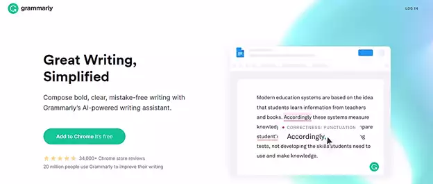 I'm Going with Grammarly Here