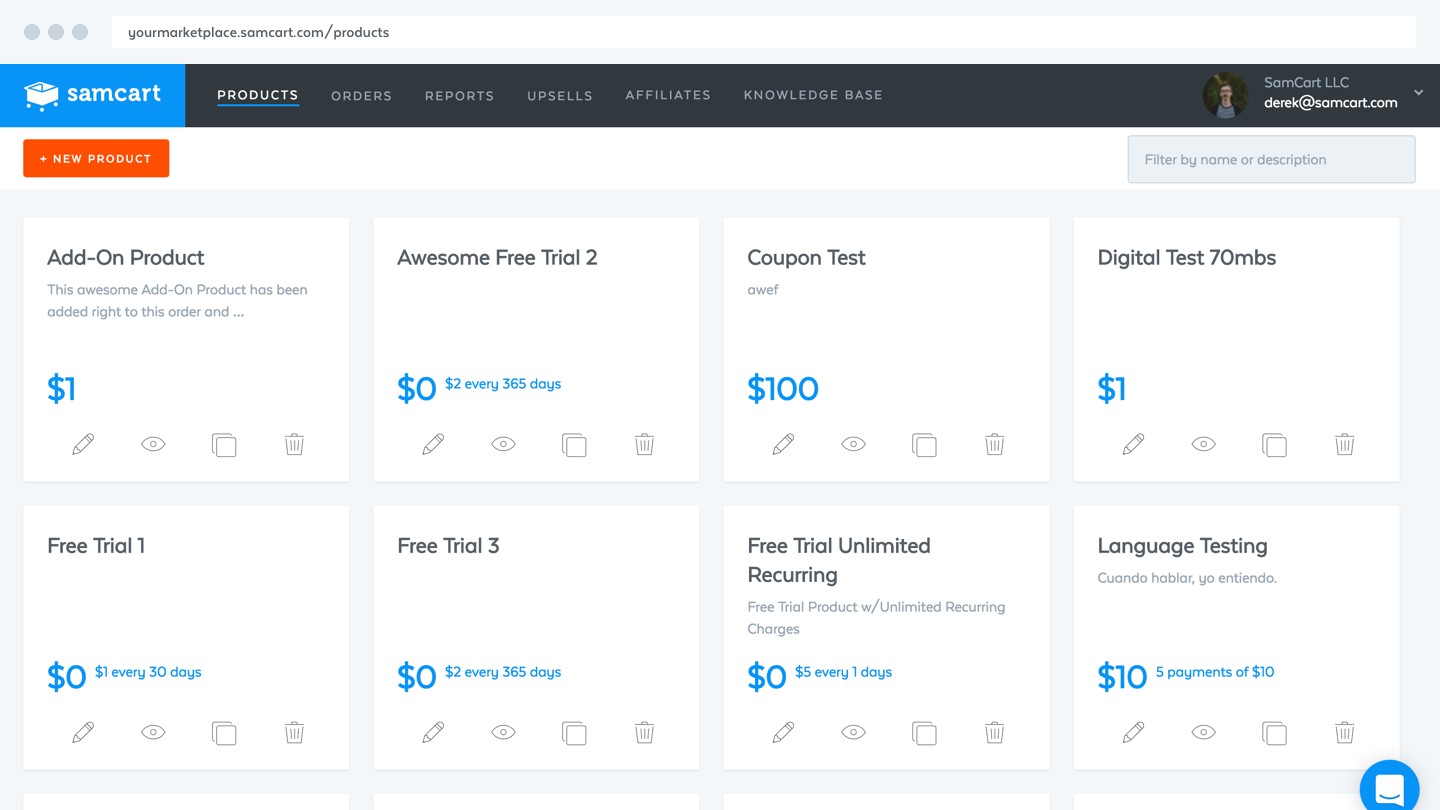 samcart vs leadpages