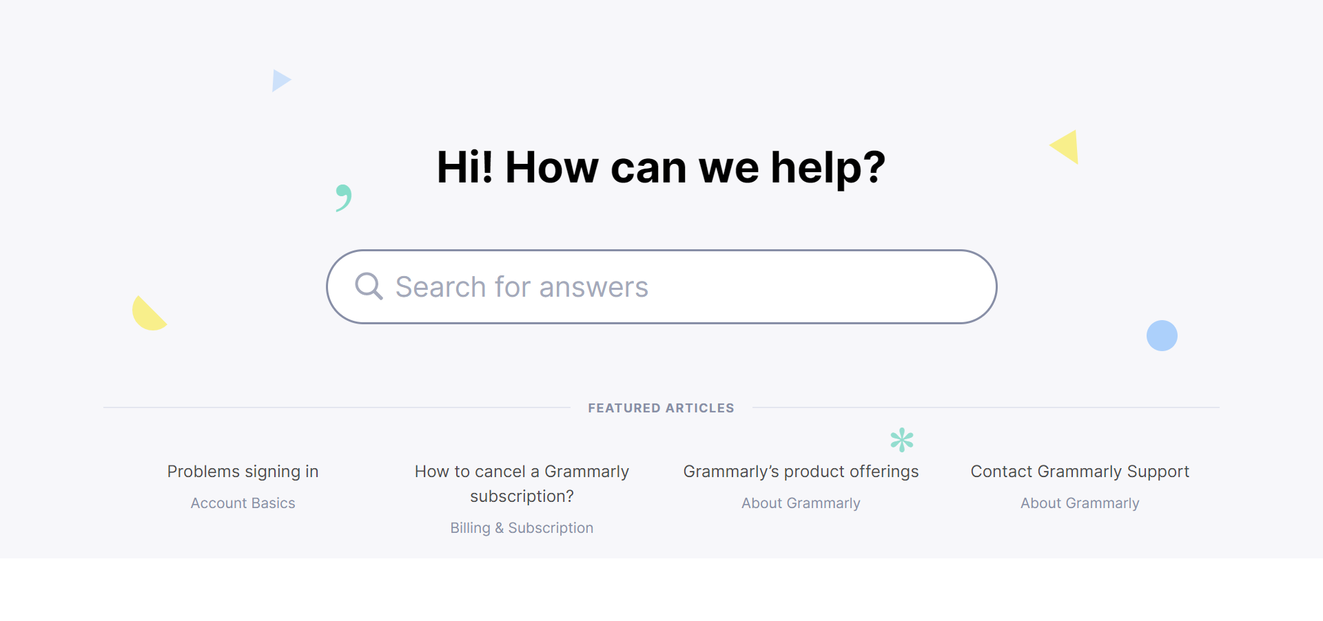 Search