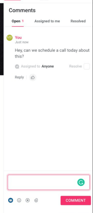 Comments